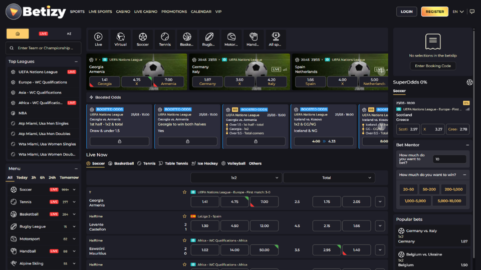 Betizy Sportsbook